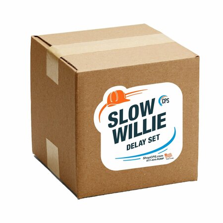 CONCRETE PUMP SUPPLY Slow Willie 3, Box= 20/ea. of 16oz. Bags, 20PK SLOW_BX